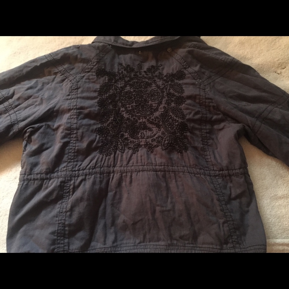 Free People Embroidered Jacket!